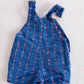 Vintage OshKosh B’gosh Blue Nautical Print Shortalls: 6m