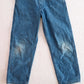 Vintage OshKosh Denim Skateboard Embossed Kids Overalls: 7y
