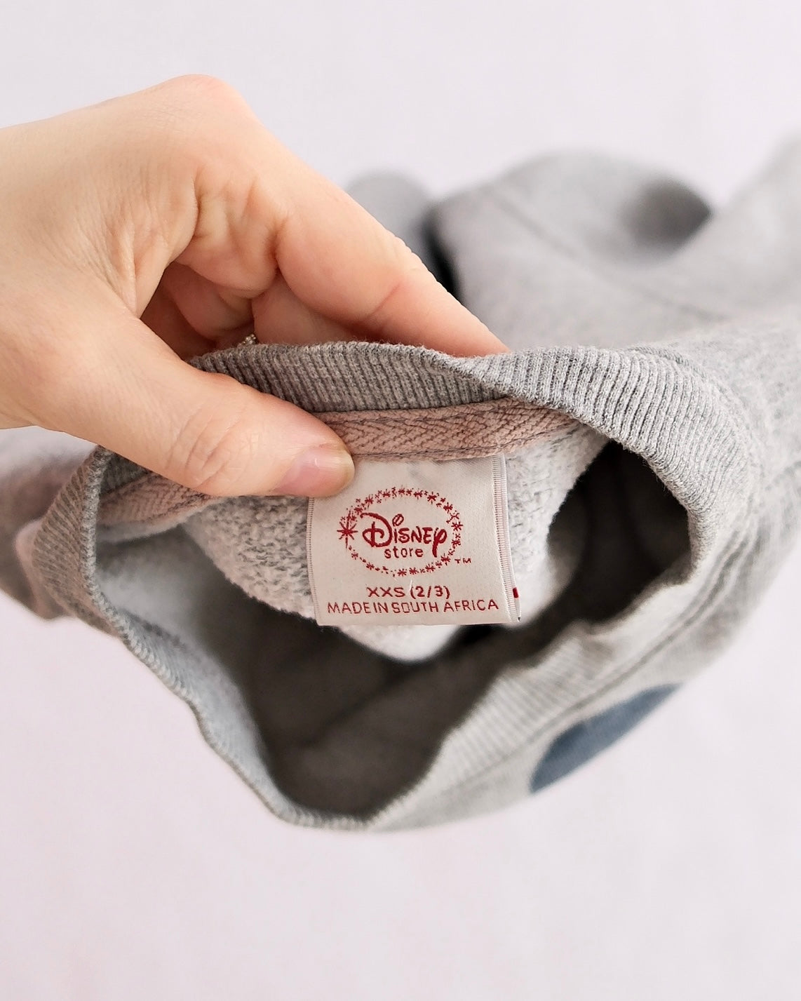 Y2K Disney Store Mickey Mouse Gray Toddler Sweatshirt: 2/3