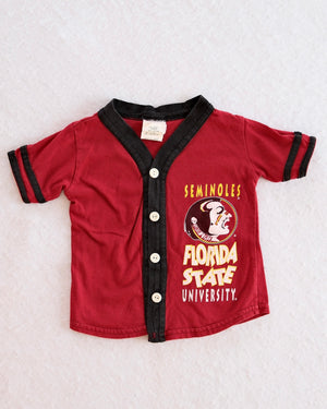 Vintage Toddler Florida State Seminoles Jersey Tee: 18m