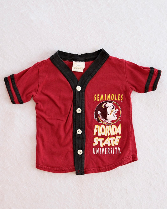 Vintage Florida State Seminoles Jersey Tee: 18m