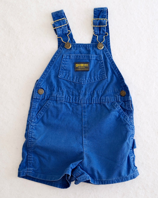 Vintage OshKosh B'Gosh Toddler Blue Shortalls: Size 3T