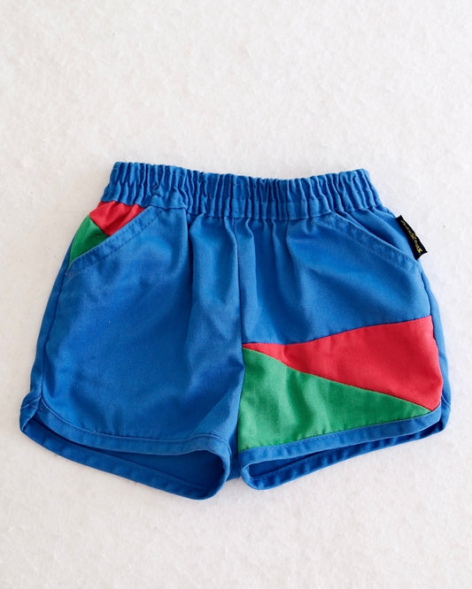 Vintage OshKosh B'Gosh Toddler Color Block Gym Shorts: Size 3T, 24m fit