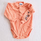 Vintage OshKosh Baby B'gosh Embroidered Basketball Boy Henley Bodysuit: 6m