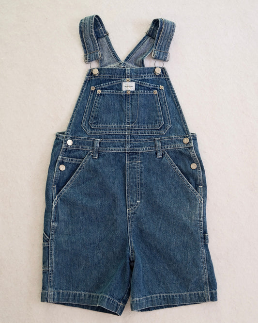 Vintage Calvin Klein Kids Denim Short Overalls: Size M/8y?