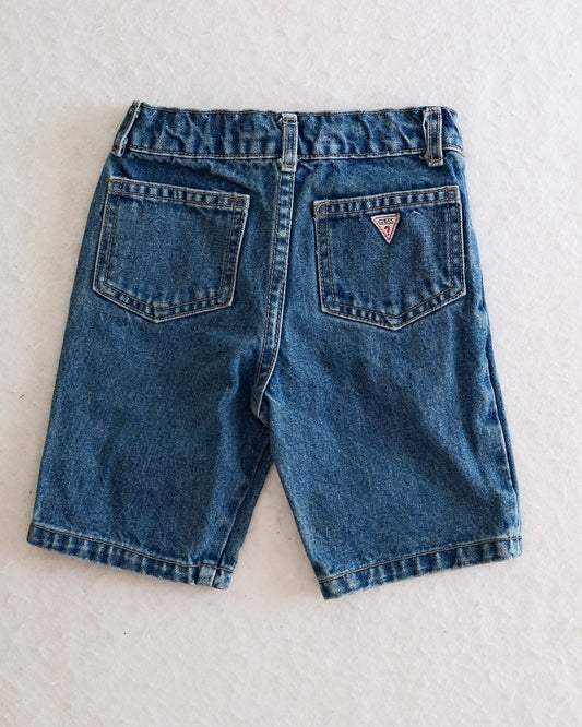 Vintage Guess Kids Denim Jean Shorts: Size 3Y