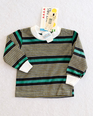 Vintage NWT Perfect Pals Striped Long Sleeve Tee: 12m