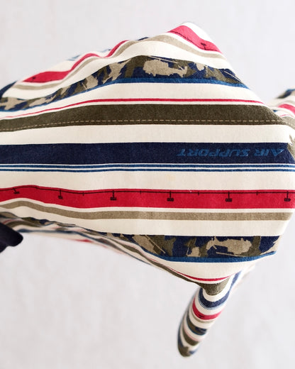 Vintage Healthtex Striped Air Support Long Sleeve Tee: 3T