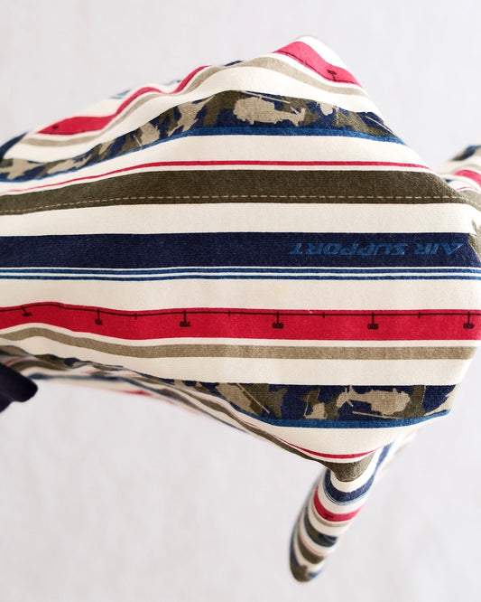Vintage Healthtex Striped Air Support Long Sleeve Tee: 3T