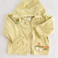 Vintage Gymboree 2006 Wooly Pals Bodysuit and Velour Hoodie Set Outfit: 24m - Yellow Clover Vintage Kids Clothes