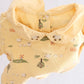 Vintage Gymboree 2006 Wooly Pals Bodysuit and Velour Hoodie Set Outfit: 24m - Yellow Clover Vintage Kids Clothes
