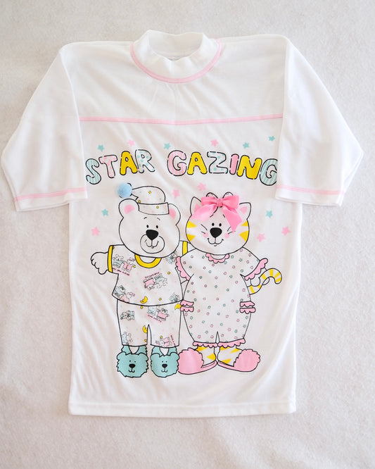Vintage Jackie's Girls Star Gazing Nightshirt: 8y