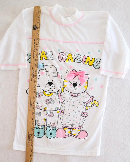 Vintage Jackie's Girls Star Gazing Nightshirt: 8y