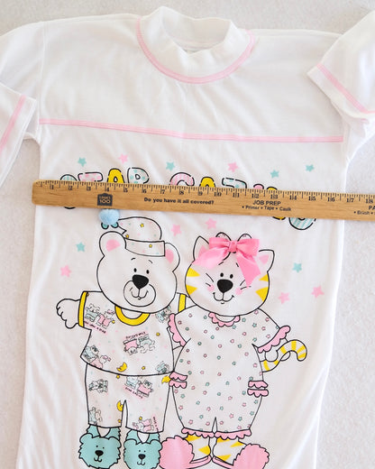 Vintage Jackie's Girls Star Gazing Nightshirt: 8y
