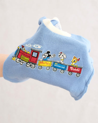 Vintage Walt Disney Mickey, Dalmatians, Bambi Train Tee: 18m?