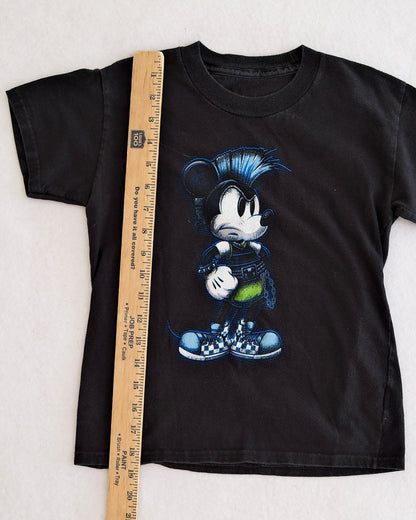 Disneyland Punk Mickey Graphic Tee: 7y?
