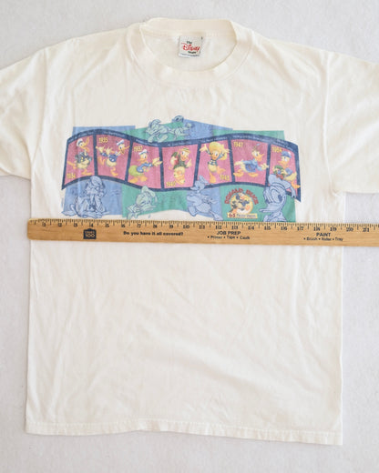 Vintage Disney Store Adult Donald Duck Graphic Tee: M