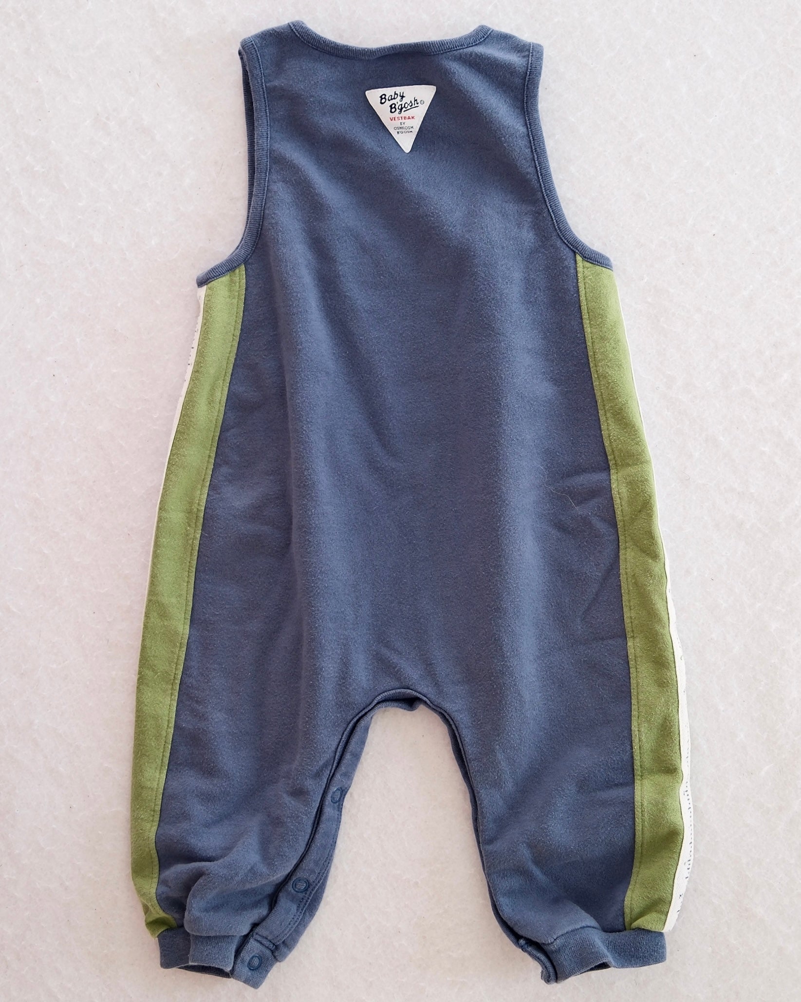 Vintage Baby B’gosh Handy Dandy Dog Romper: 18m - Yellow Clover Vintage Kids Clothes