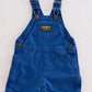 Vintage OshKosh Royal Blue Shortall Overalls: 18m - Yellow Clover Vintage Kids Clothes