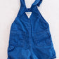 Vintage OshKosh Royal Blue Shortall Overalls: 18m - Yellow Clover Vintage Kids Clothes