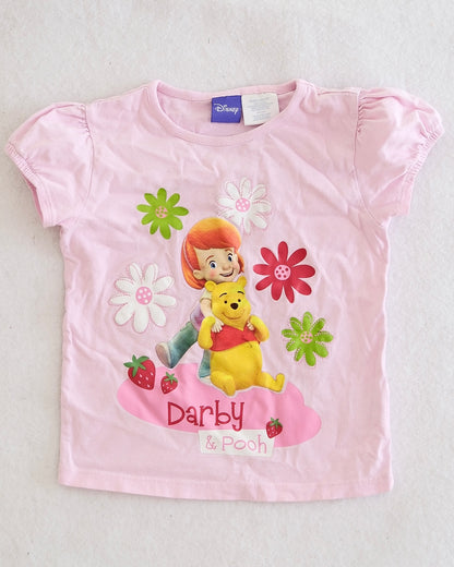 Y2K Disney Winnie the Pooh "Darby & Pooh" Tee: 5T