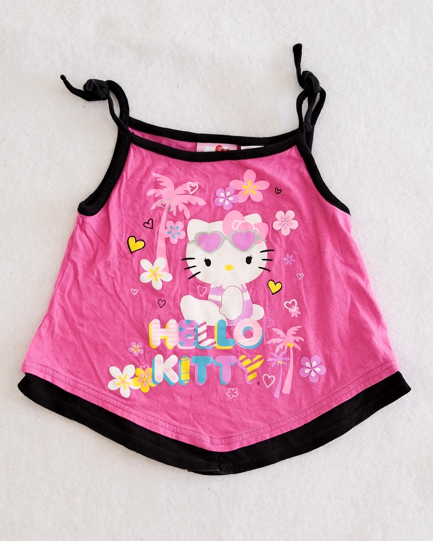 Y2K Hello Kitty Tropical Tank: XS (4/5)