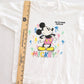 Vintage Sherry Mickey Mouse Neon Splatter Paint Tee: 8y?