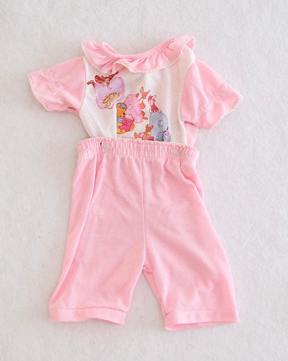 Vintage Disney Winnie the Pooh Ruffle Pajama Set: 6m?