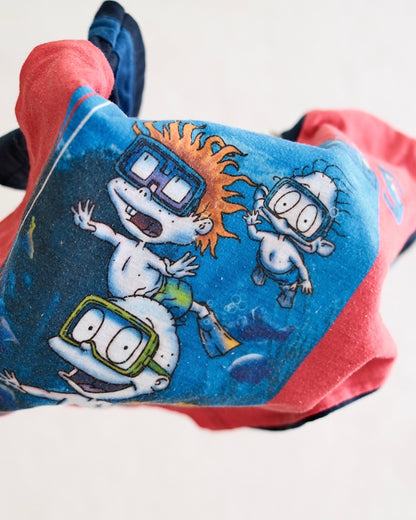 Vintage Nickelodeon Rugrats "Sea Adventure 2000" Pajama Top: 4/5
