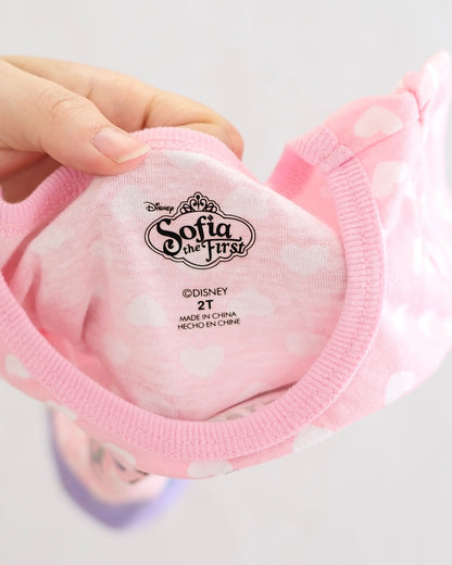 2010s Sofia the First Graphic Tee: 2T