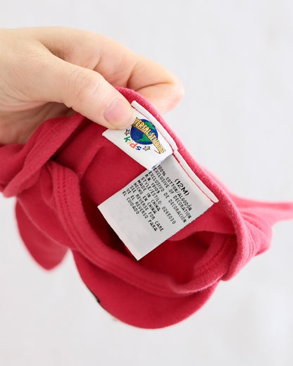 Y2K Dr. Seuss "Thing 1" Bodysuit and Bloomer Set: 12M