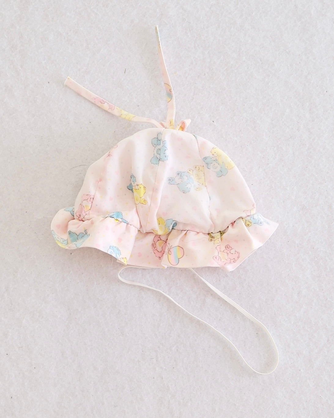 Vintage Care Bears Baby Ruffle Hat: Infant?