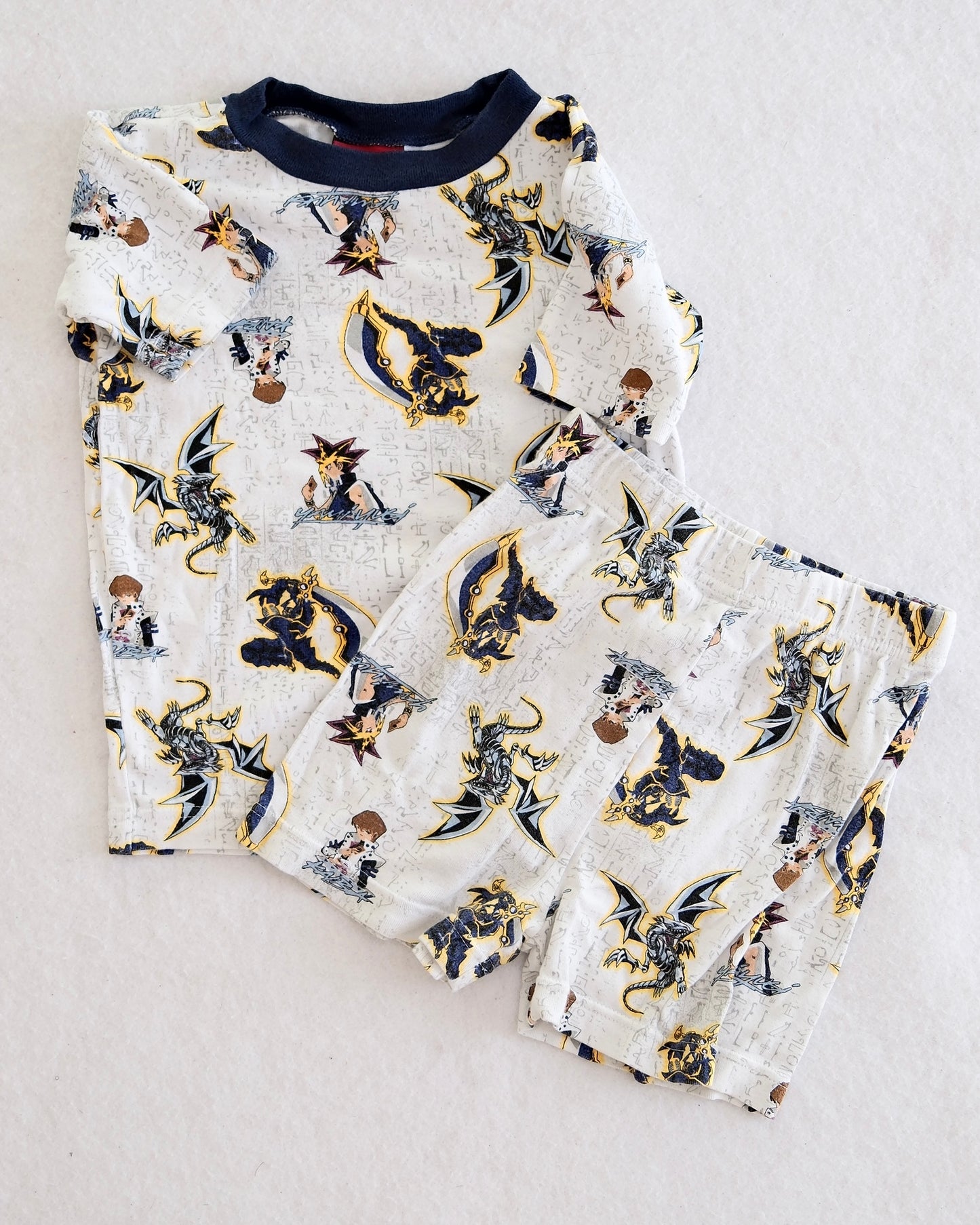 Vintage Yu-Gi-Oh! Character Pajama Set: 8