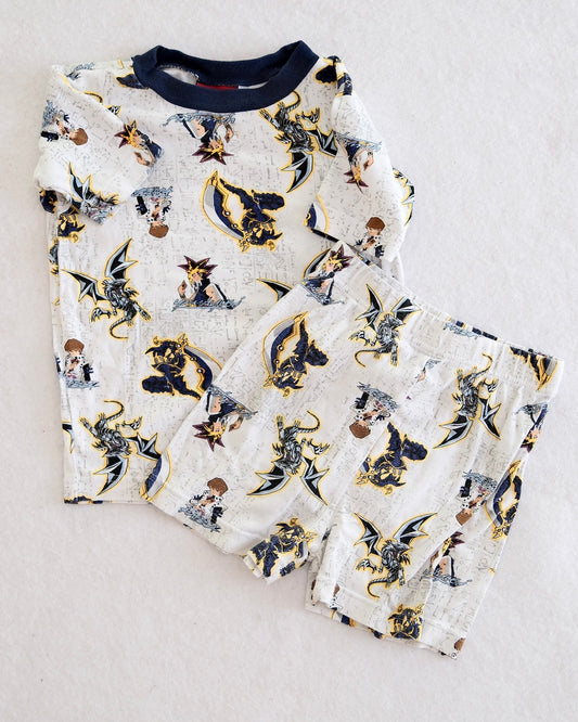 Vintage Yu-Gi-Oh! Character Pajama Set: 8