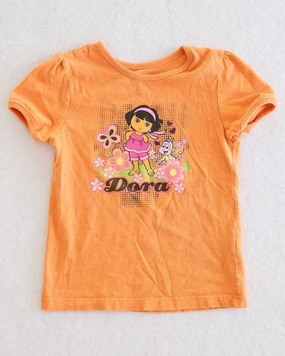 Y2K Nickelodeon Dora the Explorer Tee: 5T