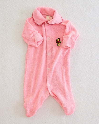 Vintage Disney Winnie the Pooh Terry Footed Sleeper: 3m