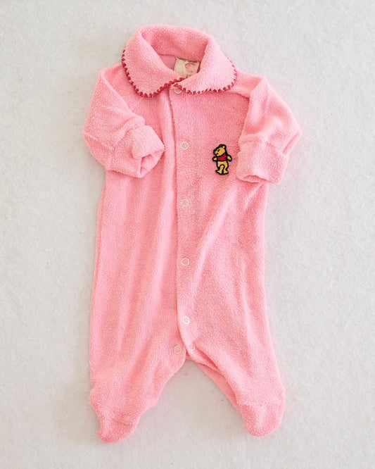 Vintage Disney Winnie the Pooh Terry Footed Sleeper: 3m