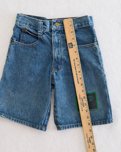 Vintage Batman Riddler Denim Shorts: 8y