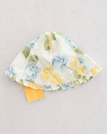 Vintage Gymboree Rosy Floral Bucket Hat: 12-24m
