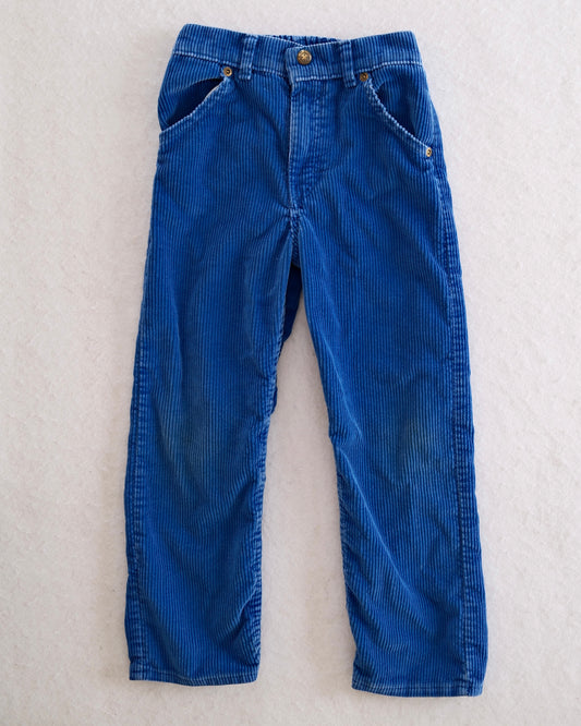 Vintage OshKosh Royal Blue Corduroy Pants: 6y