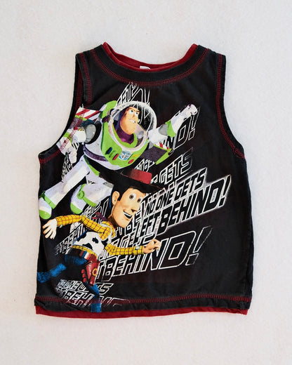 2010s Disney Pixar Toy Story "No One Gets Left Behind" Tank: 6/7