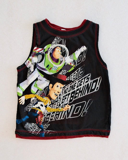2010s Disney Pixar Toy Story "No One Gets Left Behind" Tank: 6/7