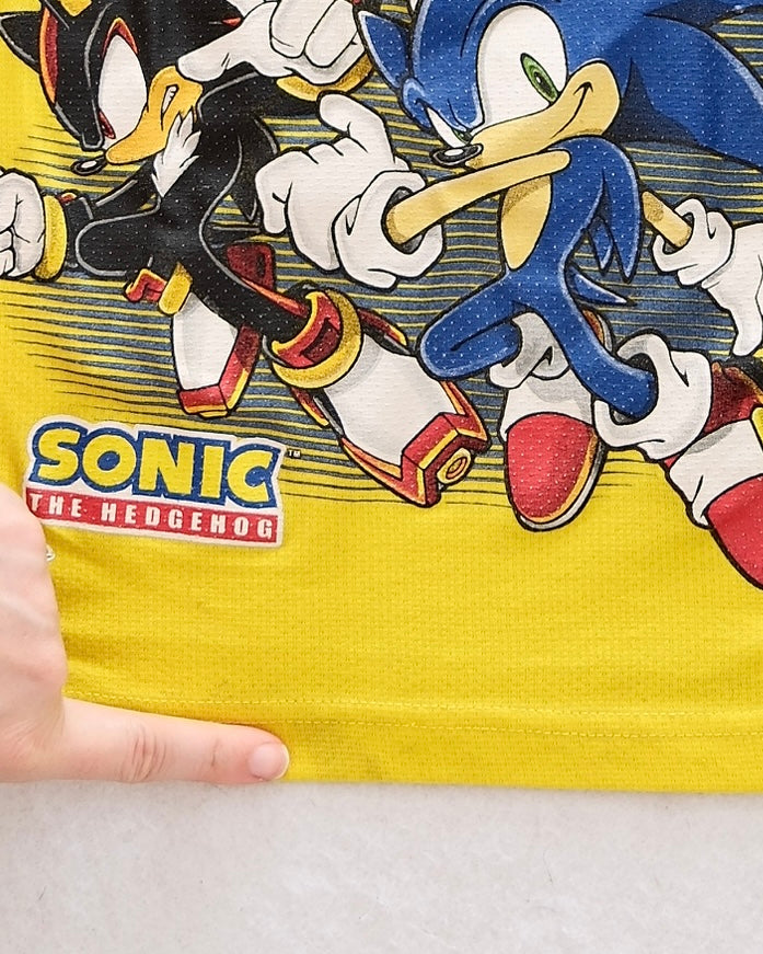 Y2K Sonic the Hedgehog "Daredevil Rebels" Basketball Tank: 6/7y
