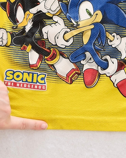 Y2K Sonic the Hedgehog "Daredevil Rebels" Basketball Tank: 6/7y