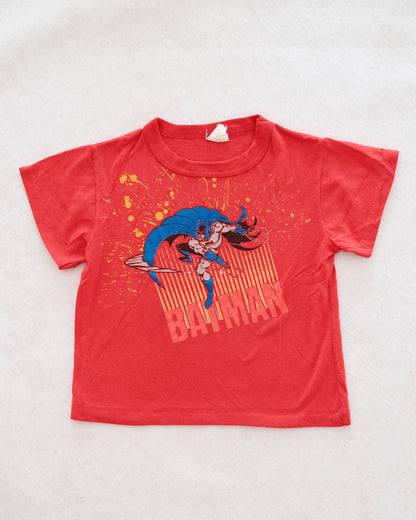 Vintage Batman Red Graphic Tee: 5T?