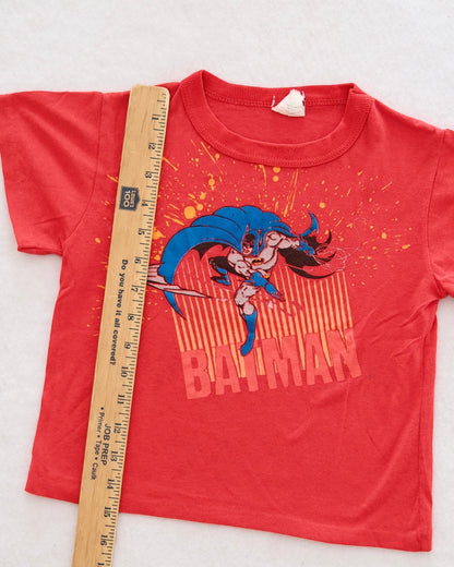 Vintage Batman Red Graphic Tee: 5T?