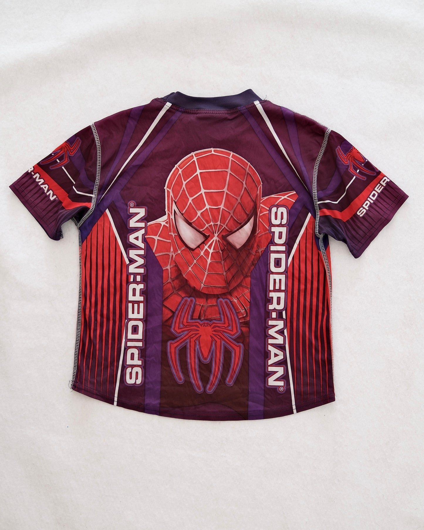 Vintage Spider-Man Allover Print Athletic Tee: 5/6y