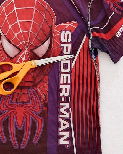 Vintage Spider-Man Allover Print Athletic Tee: 5/6y