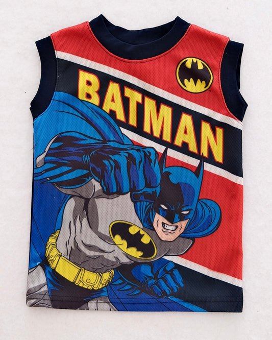 2010s Batman Action Graphic Athletic Tank: 3T