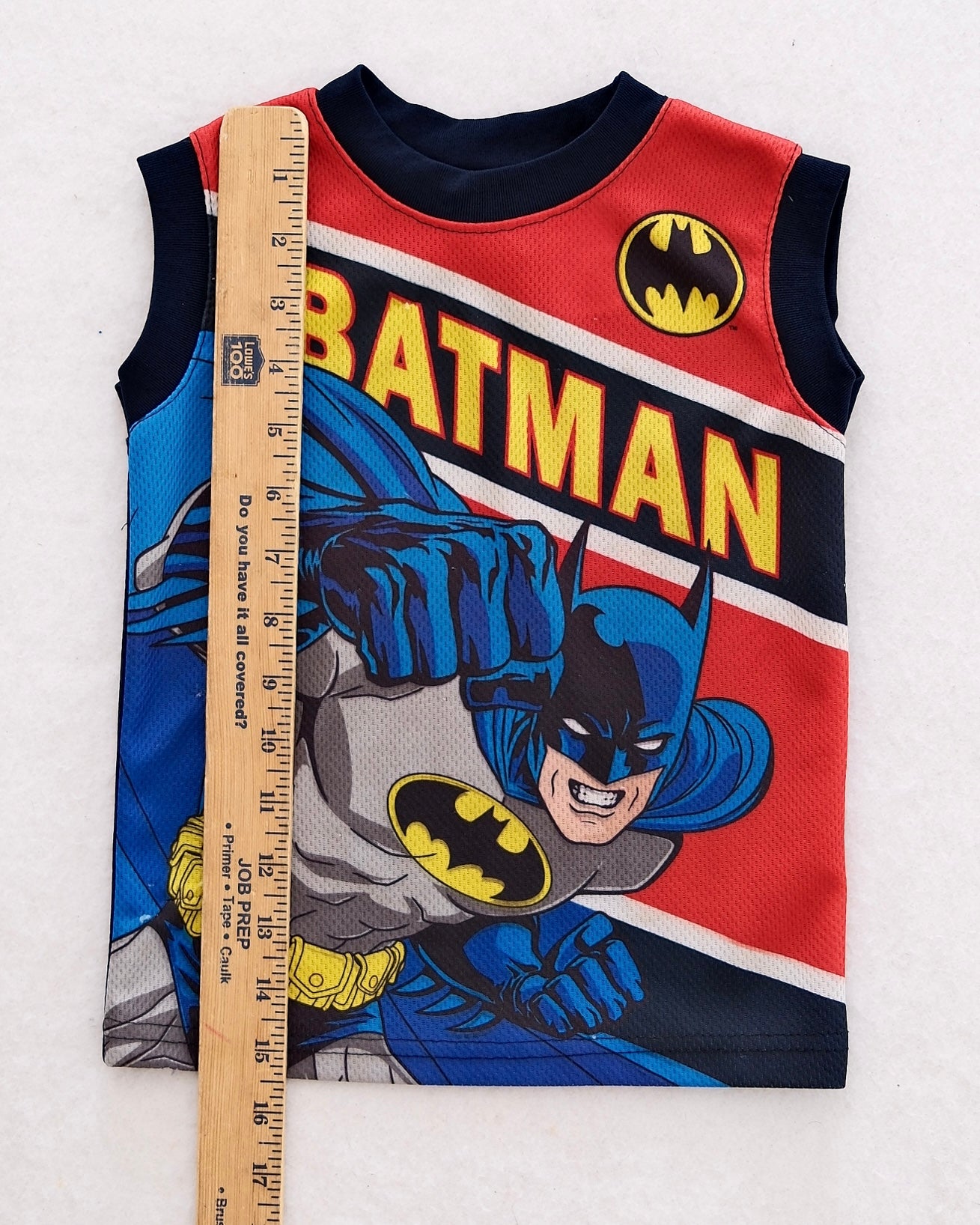 2010s Batman Action Graphic Athletic Tank: 3T